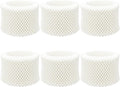 Colorfullife 6 Pack HAC-504 Humidifier Wicking Filters for Honeywell Humidifier HAC-504 HAC-504AW HAC504V1 HCM350 HCM-350W HCM-300T HCM-315T HCM-530 HCM-600 HCM-710 HEV-312, Replacement Filter A