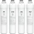 4-Pack Replacement Filter Set Compatible by SAFWAT