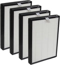 PUREBURG Replacement Filter Compatible with LUFTRUM C3500 Air Purifier,2-Pack (2 filters per pack) H13 HEPA Activated Carbon 3-Stage Filtration