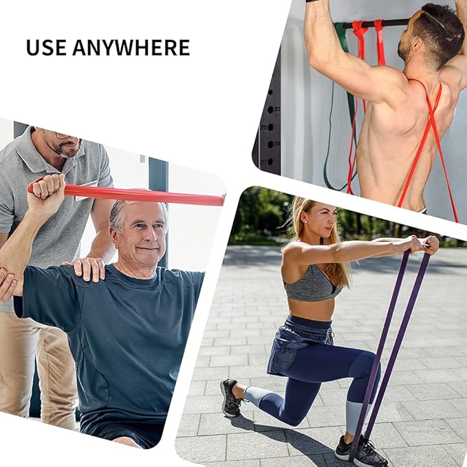 PROIRON Resistance Bands,Pull Up Assistance Bands,Exercise Workout Band for Men & Women,Thick Heavy Duty Resistance Band Set for Working Out,Stretching, Physical Therapy-FlexoryFit