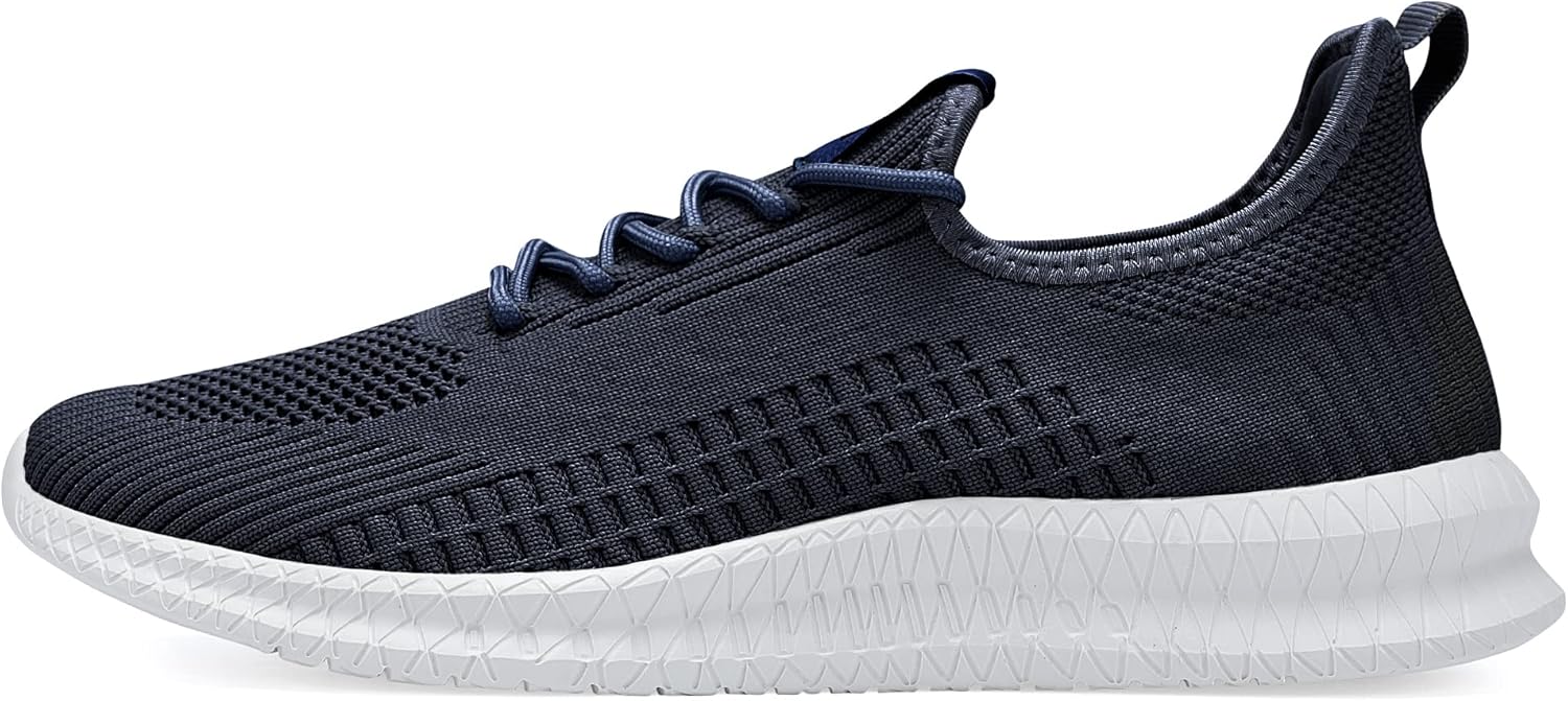 LCGJR Men's Running Shoes Ultra Lightweight Breathable Comfortable Walking Shoes Casual Fashion Sneakers Mesh Workout Shoes