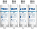 Waterspecialist DA97-17376B Replacement for Samsung HAF-QIN/EXP, HAF-QIN, DA97-08006C, RF28R7351SG, RF23M8070SR, RF23M8070SG, RF23M8090SG, RF28R7201SR, Refrigerator Water Filter (Pack of 4)