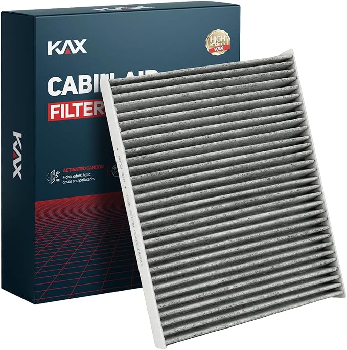 KAX Cabin Air Filter, CF11670 Replacement for Fiesta 2011-2019, EcoSport 2018-2022 Strong Adsorption w/Upgraded Activated Carbon