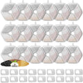 18 Packs Replacement Filters and Sponges for 152oz/4.5L Wireless Cat Water Fountain, ZEKIRY Cat Water Fountain Filters, 5-Layer Filtration System Pet Fountain Filters