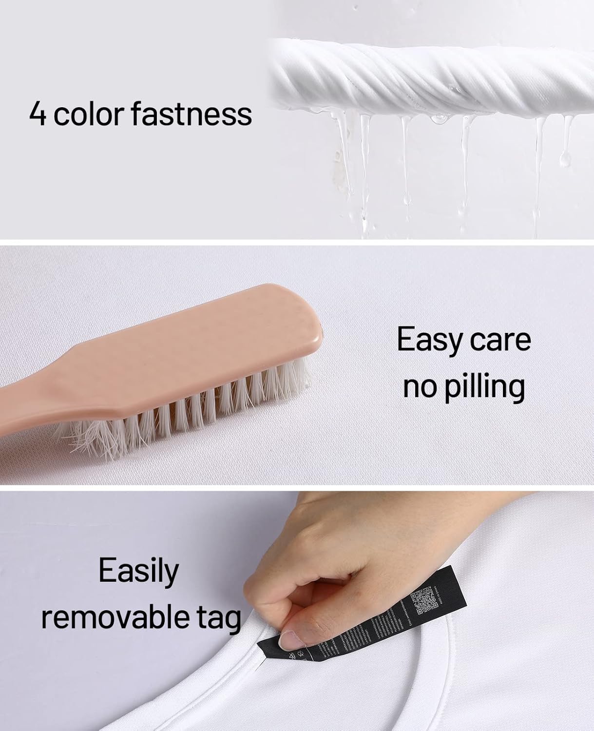 MIER Men's Quick Dry Workout Shirts Moisture Wicking Running Athletic Performance T-Shirts Recycled Polyester Top Tee