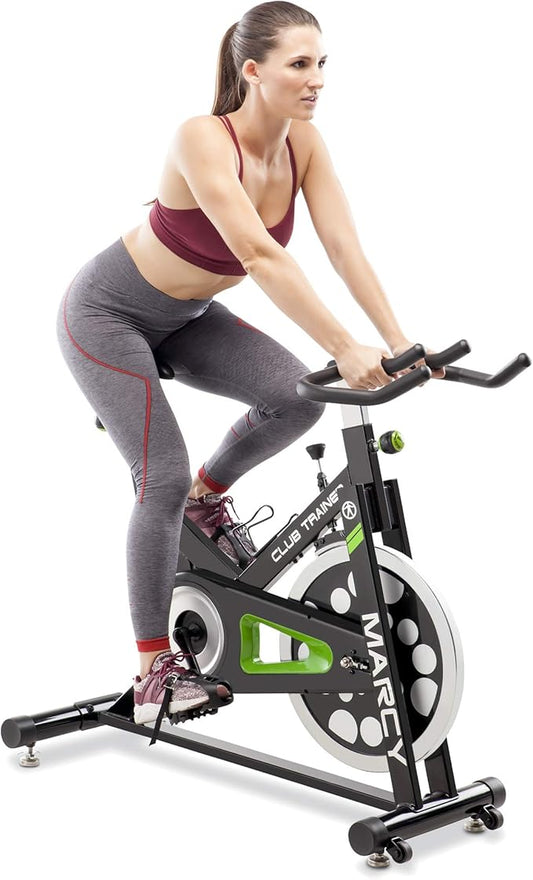 MARCY Club Revolution Bike Cycle Trainer for Cardio Exercise XJ-3220 Black-FlexoryFit
