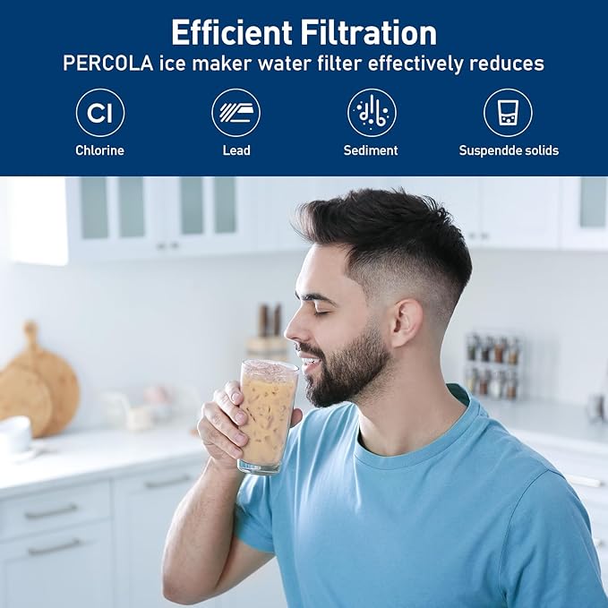 HF20-S/HF20-MS/HF25-S Water Filter, Compatible with 3M® High Flow Series Cartridge HF20-S, 5615103/HF20-MS, 5615109/HF25-S,5615203, 3M® Water Filtration System, W/Scale Inhibitor (2 Pack)