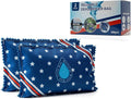 Rechargeable Dehumidifier Bags (2 x 200g) Microwave Reactivated Silica Gel Desiccant Window Condensation Absorber Reusable Moisture Absorbers for Car, Gun Safe, Closet, Garage Storage