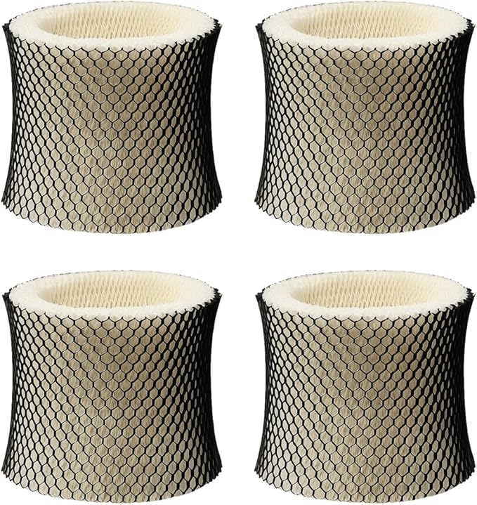 Nispira 4 Packs Humidifier Wick Filter Replacement Compatible with Holmes HWF75 HWF75CS HWF75PDQ-U Filter D Fits White Westinghouse, Sunbeam