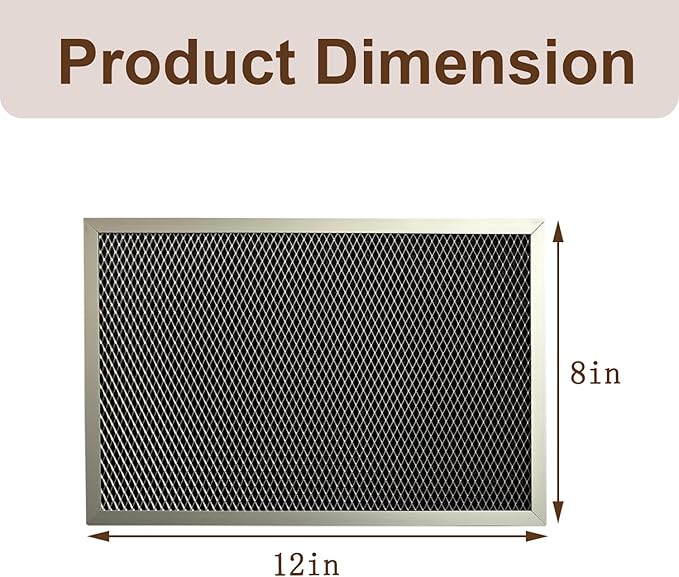 5695 Washable MERV 8 Dehumidifier Filter Replacement for AprilAire Whole-House Dehumidifiers Models 1820 & E070 Series (Pack of 1)
