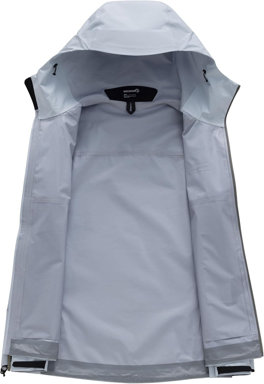 WICKHAM Men's High-performance Rain Jacket Outdoor Waterproof Windproof Coat fully Sealed Seams Shell for Expedition,Golf