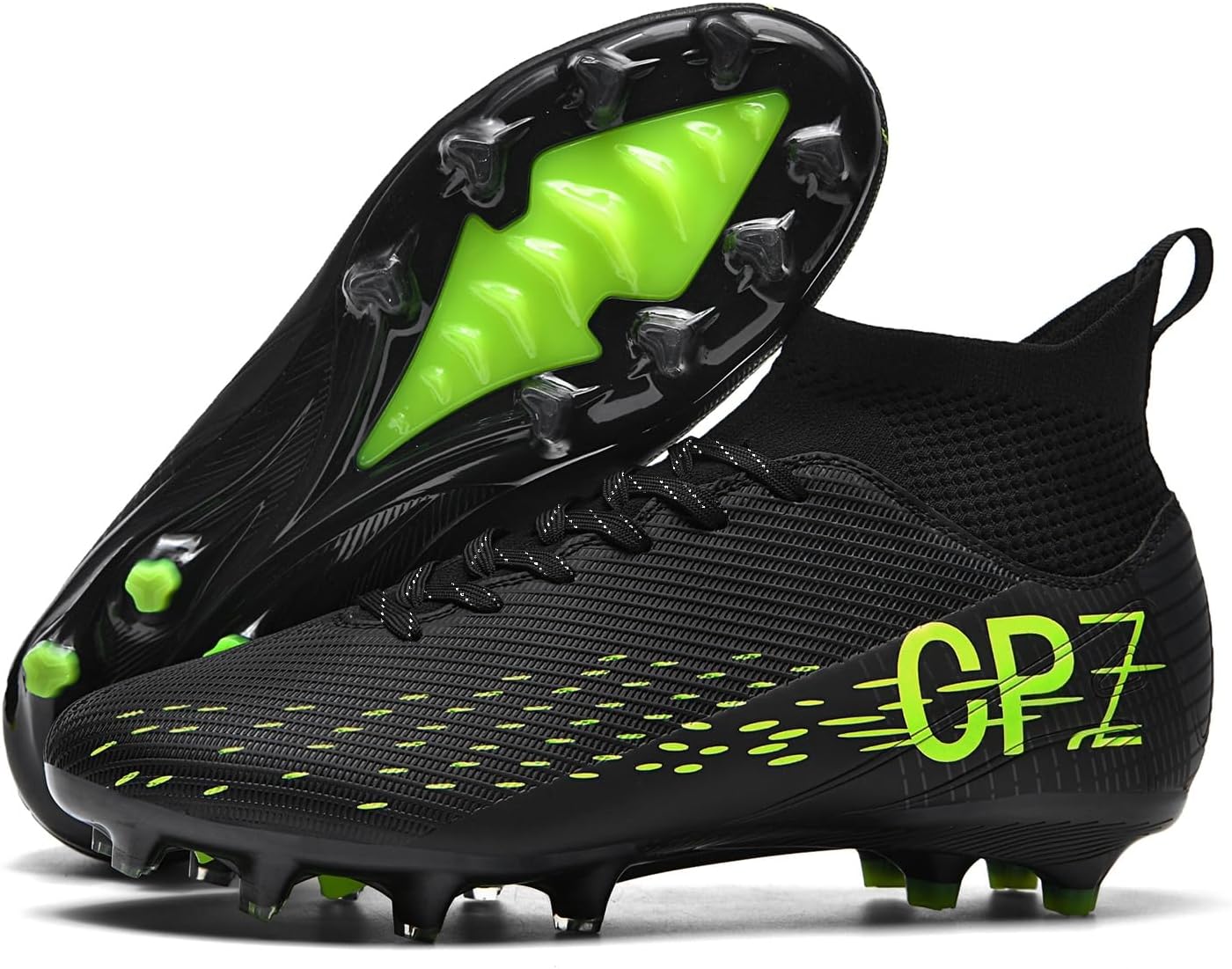 Soccer Cleats for Mens Womens Indoor Soccer Shoes Unisex Baseball Turf Shoes Youth Rugby Shoes Adult AG FG TF Football Boots Wide Training Sneaker