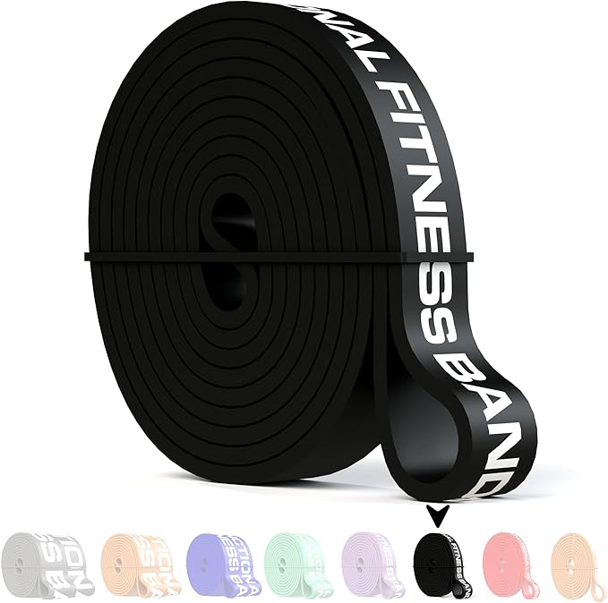 Functional Fitness Pull Up Assist Resistance Bands | Heavy Duty Exercise Bands for Powerlifting, Mobility, and Stretching | Travel Friendly Resistance Bands for Workout-FlexoryFit