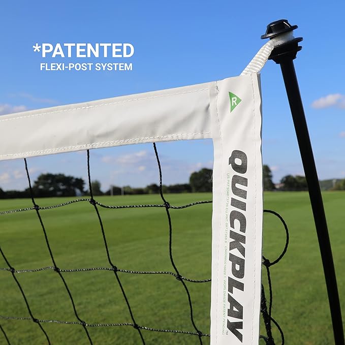 QUICKPLAY Kickster Soccer Goal Range – Ultra Portable | Quick and Easy Set Up | Includes Net and Carry Bag | Available in 7 Sizes | Backyard Soccer Net for Kids & Adults [Single Goal]
