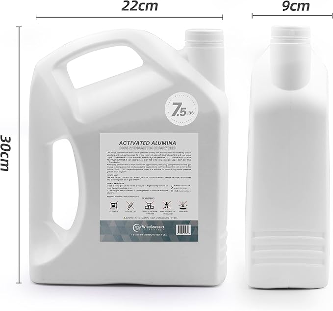 37.5 LBS Activated Alumina, Alumina Desiccant Great for Filament Drying, Reusable Dessicant Dehumidifiers Desiccant Moisture Absorber Prevent Wet Filament