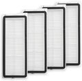 （4Sets）Replacement Washable HEPA Filter Compatible With Roborock QRevo S, QRevo Pro, QRevo Plus, Qrevo MaxV, Qrevo Curv Qrevo Edge, S5A Robot Vacuum Cleaners, High Efficiency Filter Accessories Kit