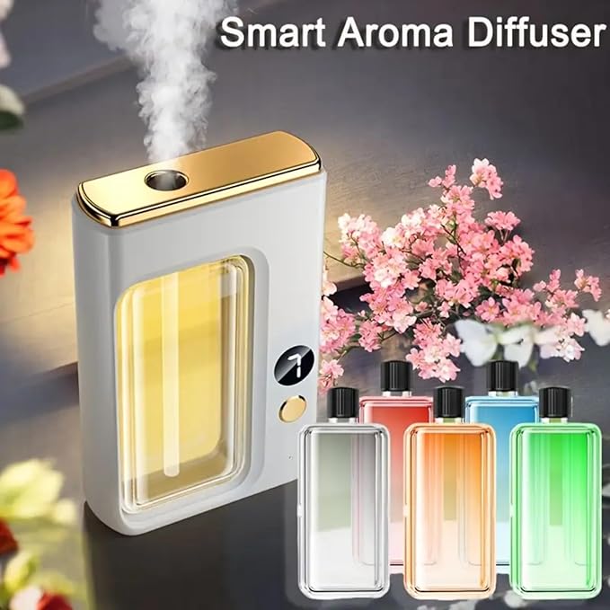 Aromatherapy Essential Oil Diffusers Machine for Home 7 Modes Digital Display USB Air Freshener Humidifier For Bedroom Home Car deodorant Decor