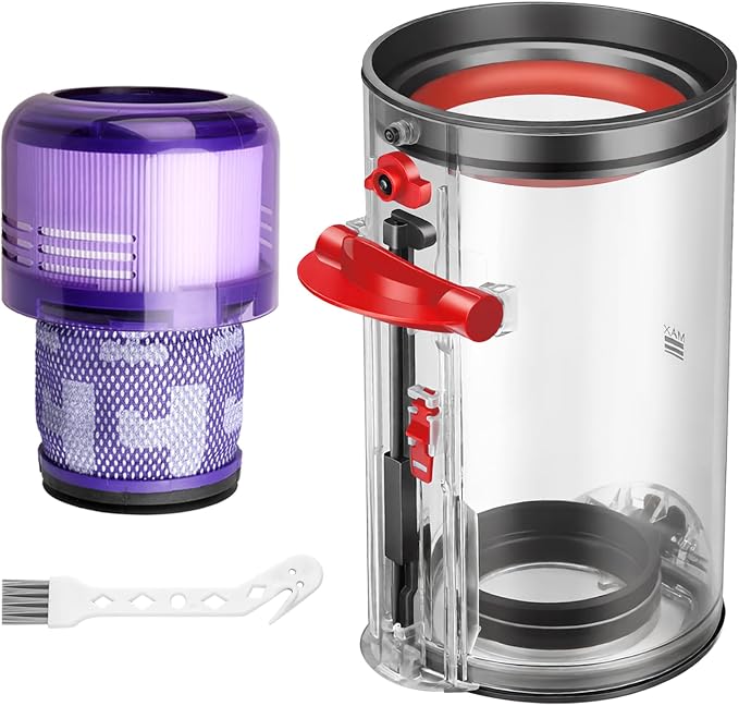 Lemige Upgraded V11 V15 Vacuum Filter & Dust Bin Canister Replacement Parts by Lemige