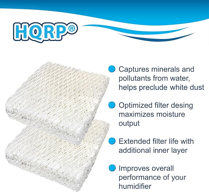 HQRP Wick Filter (4-Pack) for Sears Kenmore 14803, 14804, 14103, 14104, 14113, 14114, 14121, 14122 Humidifiers