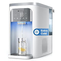 NOVETE Reverse Osmosis Water Filter Countertop, UV Cold Water Down to 32℉, NSF/ANSI 42/58 Certified, 4:1 Pure to Drain, No Installation Needed, 8-Stage RO Water Filtration System, CRF0A-QS, White