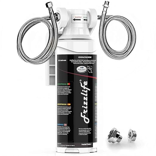 Frizzlife Under Sink Water Filter System-NSF/ANSI 53&42 Certified High Capacity by FRIZZLIFE