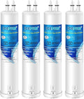 ICEPURE RFC6600A Refrigerator Water Filter Replacement for 4396841, EDR3RXD1, Everydrop® Filter 3, 4396710, Kenmore® 9030, 9083, 46-9083, 46-9030,4PACK