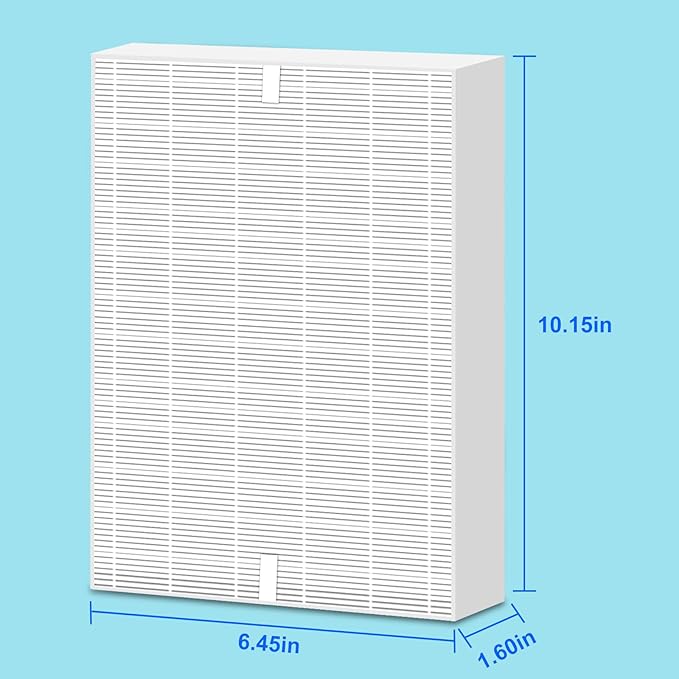 6 Pack Replacement Filters for Honeywell HPA300 HPA200 HPA100 Air Purifiers - Compatible with HPA300 HPA090 HPA250 Series - Filter R HRF-R3 HRF-R2 HRF-R1 - Honeywell Air Purifier Filter Kit