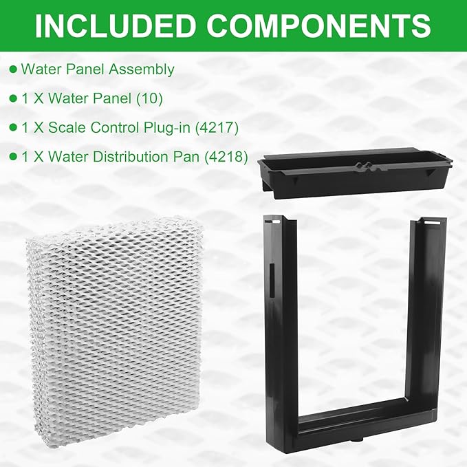 4793 Humidifier Maintenance Kit for AprilAire Whole-House Humidifier 550 558 550A with Water Panel Model No. 10 Humidifier Replacement Filter