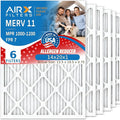 AIRx Filters WICKED CLEAN AIR 14x20x1 MERV 11 Electrostatic Pleated Air by AIRXFILTERSWICKEDCLEANAIR