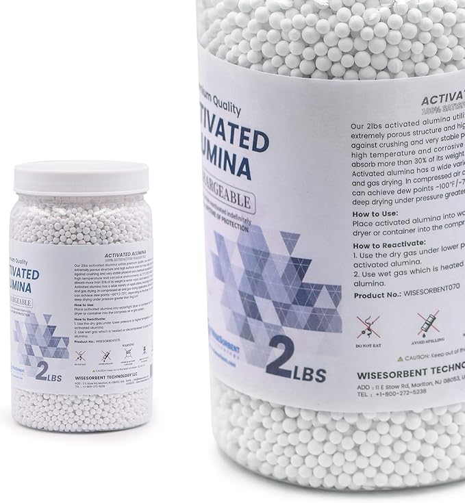 6 LBS Activated Alumina, Alumina Desiccant Great for Filament Drying, Reusable Dessicant Dehumidifiers Desiccant Moisture Absorber Prevent Wet Filament