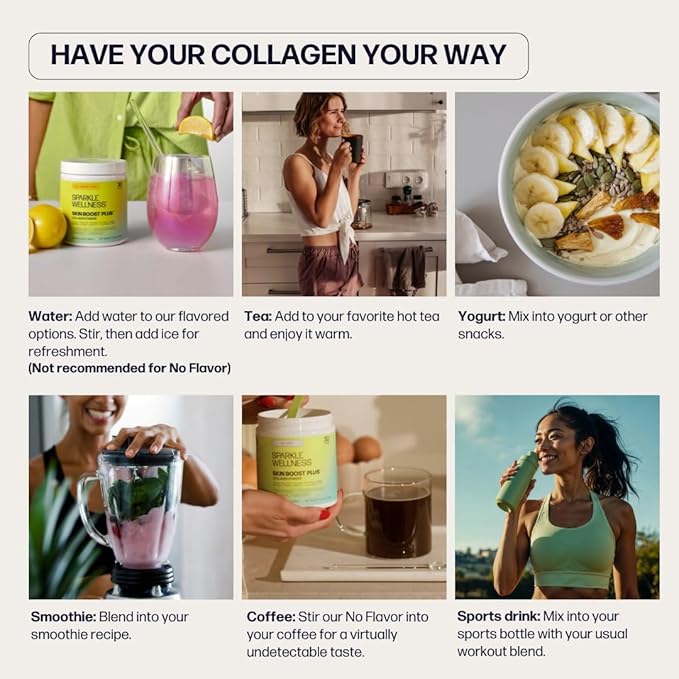 Hydrolyzed Collagen Powder - Sparkle Skin Boost (Mixed Berry) [50-Serves] Verisol Collagen Hydrolysate Protein Powder Vitamin C Paleo Non-GMO Gluten Free Beauty Supplement Drink-FlexoryFit
