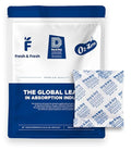 Dry & Dry 100 Gram [10 Packets] Silica Gel Packets Desiccants, Silica Packets - Rechargeable Silica Gel Packs, Desiccants Packets, Silica Gel