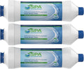 All Purpose Hose Water Filter for Pools, Spas, and RVs | Pack of 3 High Performance Water Filtration System | Filters Up to 40,000 Gallons for Clean and Safe Water Use