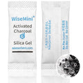 8000Pcs 0.5g Desiccant Deodorizer Sachet, High Absorption Capacity for Moisture & Odor, Food Safe Silica Gel & Coconut Shell Activated Carbon Packs for Storage