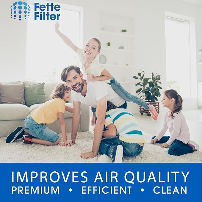 Fette Filter - Air Purifier Replacement Filter Model K Compatible with GermGuardian FLT9400 360° Air Purifier AC9400 AC9400W AC9400WCA Compare to Part #FLT9400 - Pack of 1