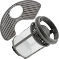 PartsBroz W10872845 Pump Filter & WPW10463906 Screen Filter - Compatible with Whirlpool Kenmore KitchenAid Dishwasher - Replaces AP6030094 PS11759673 W10393351 AP6021820 PS11755148 2312301