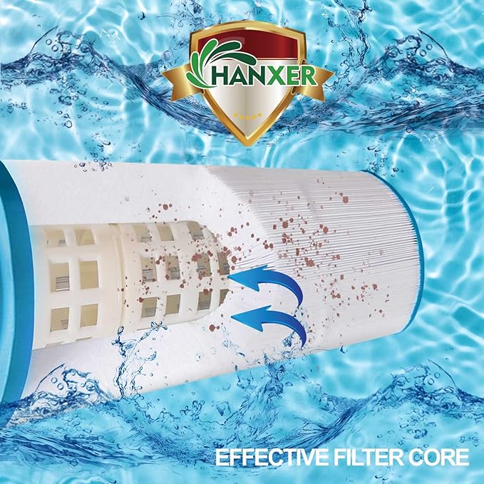 C-8325 Spa Filter Cartridge Replacement for Sundance Spa Filter 6540-490, Filbur FC-2790, PSD125U, 817 0050, 03FIL1400, 81254, 125 Sq.Ft. Spa Hot Tub Filter, 1 Pack