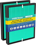 AP-1512HH/Airmega 200M Replacement Filter Set for Coway Airmega AP-1512HH and Airmega 200M Air Purifier, Max 2 Green HEPA and Enhanced Activated Carbon Filter Replacement, 2pack