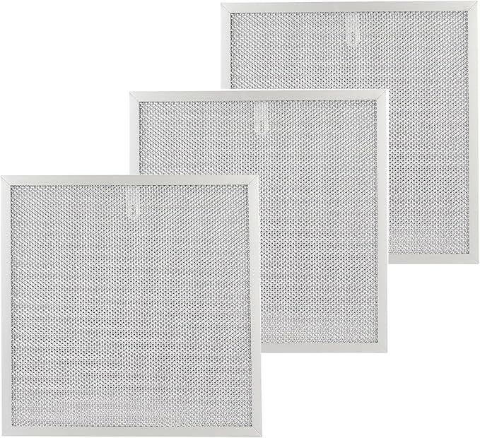 3 Pack S99010467 Range Hood Filter Replacement 5 Layer Aluminum Mesh Hood Grease Filter Fit for Broan Range Hood Filter BXT1 &Nutone AR1 series 99010467