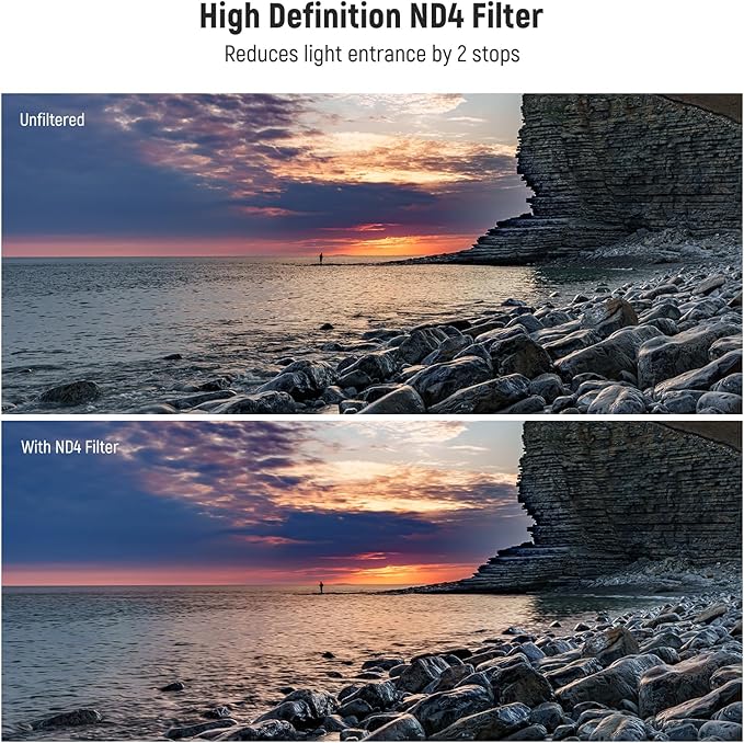 NEEWER 58mm UV/CPL/ND Lens Filter Kit - Image 6