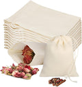 Spice bag | Muslin Bags with Drawstring, Reusable Tea Bags| Spice Bags for Cooking Soup/Herb/Loose Leaf Tea| Gift Bag Jewelry Pouch Bag| Natural Cotton Cheese Cloth Bag for Straining| 30 Pieces 3"x4"