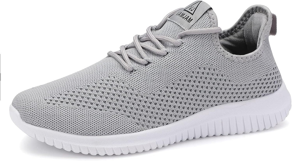 VAMJAM Men's Running Shoes Ultra Lightweight Breathable Walking Shoes Non Slip Athletic Fashion Sneakers Mesh Workout Casual Sports Shoes