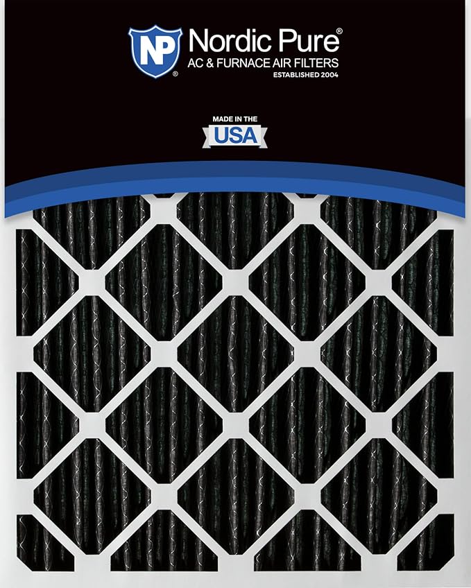 Nordic Pure 16x20x2 Furnace Air Filters MERV 12 Pleated Plus Carbon 12 Pack - Image 5