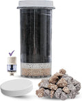 Mineral Stones Replacement 13564, Cartridge 1361 & Micro Sponge Prefilter 1362 for Nikken Water Filter Replacement PiMag Aqua Pour Water Filter System - Countertop Drinking Alkaline Filtration System