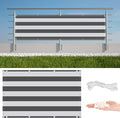 Privacy Fence 4.6' x 23' UV Protection 96% Privacy Screen Outdoor, Easy by AYLFBFU