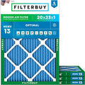 Filterbuy 20x23x1 Air Filter MERV 13 Optimal Smoke & Allergy Defense, by Filterbuy