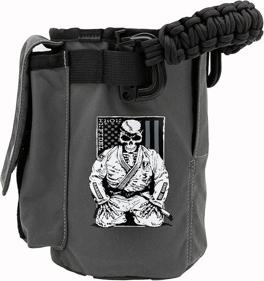 Iron InfideI Battle Bottle Sleeve - 64 oz and 32 oz Water Bottle Sleeve Only for Half Gallon 1L Steel Water Bottle | Rugged Cover with Molle for Versatile Design with Storage for Phone, Wallet & Keys-FlexoryFit