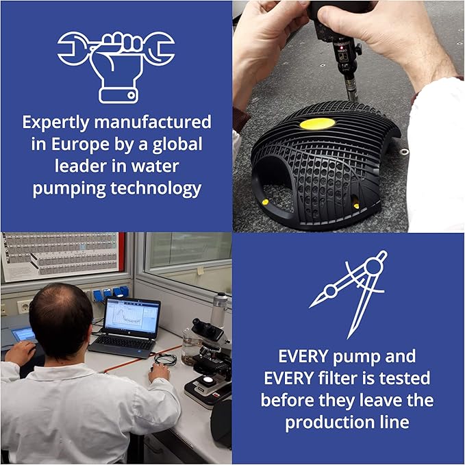 Laguna Max-Flo 1350 Electronic Waterfall and Filter Pump for Ponds Up to 2700-Gallon