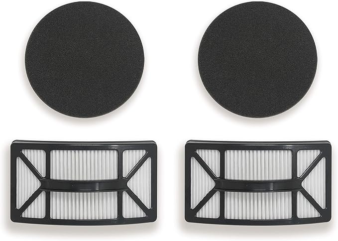 Fette Filter - Vacuum Filters Compatible with Bissell Powerlifter Pet Rewind Vacuum 1792. Compare to Part 1603437 & 1604130, 160-3437 & 160-4130. 2-Pack Combo Pack