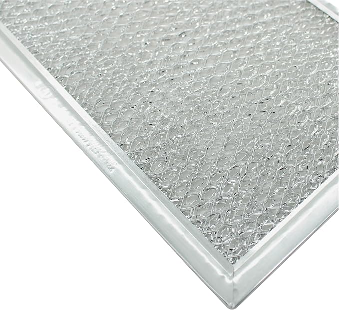 Microwave Grease Filter Replaces 5304464105 WB06X10608 Compatible GE Microwave Grease Filter 5.1" x 7.6" (2-Pack)